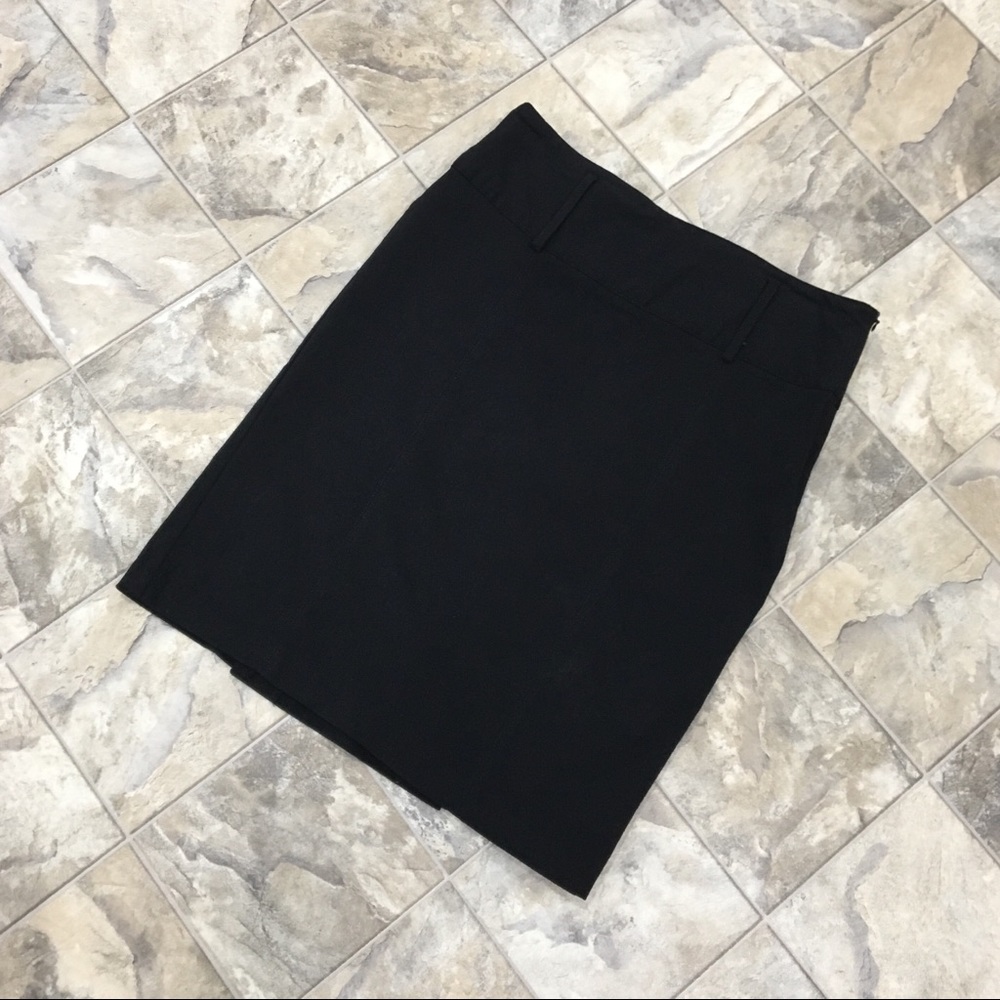 SPEAK 2 ME black pencil skirt